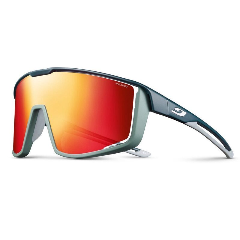 Lunettes vélo Julbo Fury Bleu Foncé Vert Clair