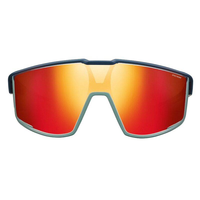 Lunettes vélo Julbo Fury Bleu Foncé Vert Clair