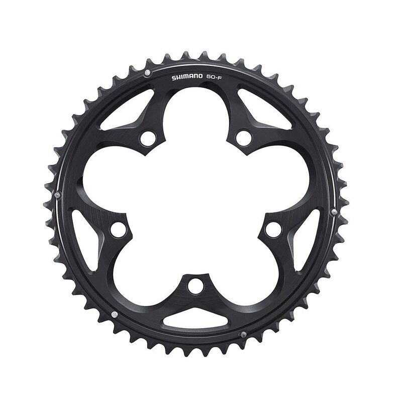 Plateau externe vélo route Shimano FC-5750 5 branches 110mm 10v