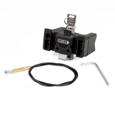 Support de fixation pour sacoche avant Ortlieb avec verrou