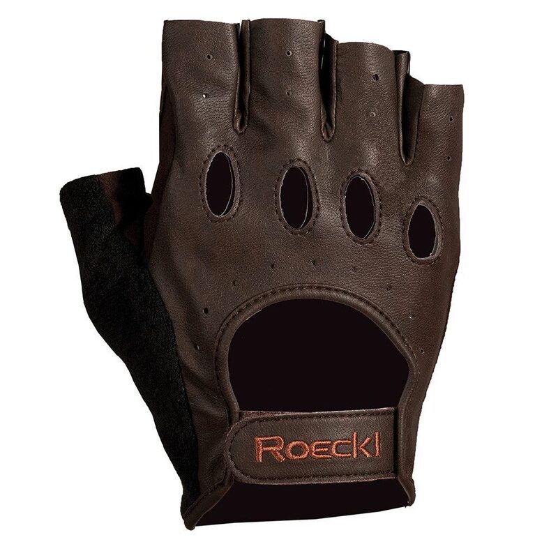 Gants Vélo Roeckl Belluno – Doigts Courts, Confort été, Grip Silicone Et éponge Pouce