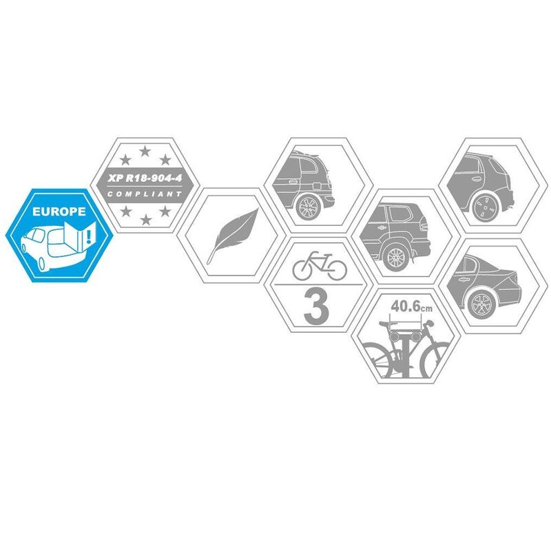 Porte-vélo à sangles BuzzRack Beetle 3 vélos