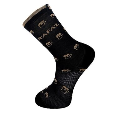 Chaussettes vélo Rafa'l Carbone Vogue Café Noir/Bronze