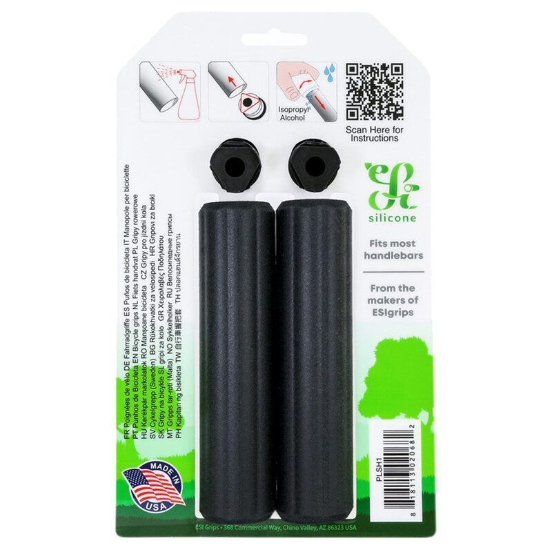 Poignées ESI Grips Plush Silicone