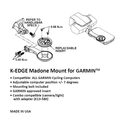 Support K-Edge Garmin pour cintre intégré Trek Madone/Emonda