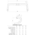 Cintre vélo route 3T Superergo Pro compatible Di2