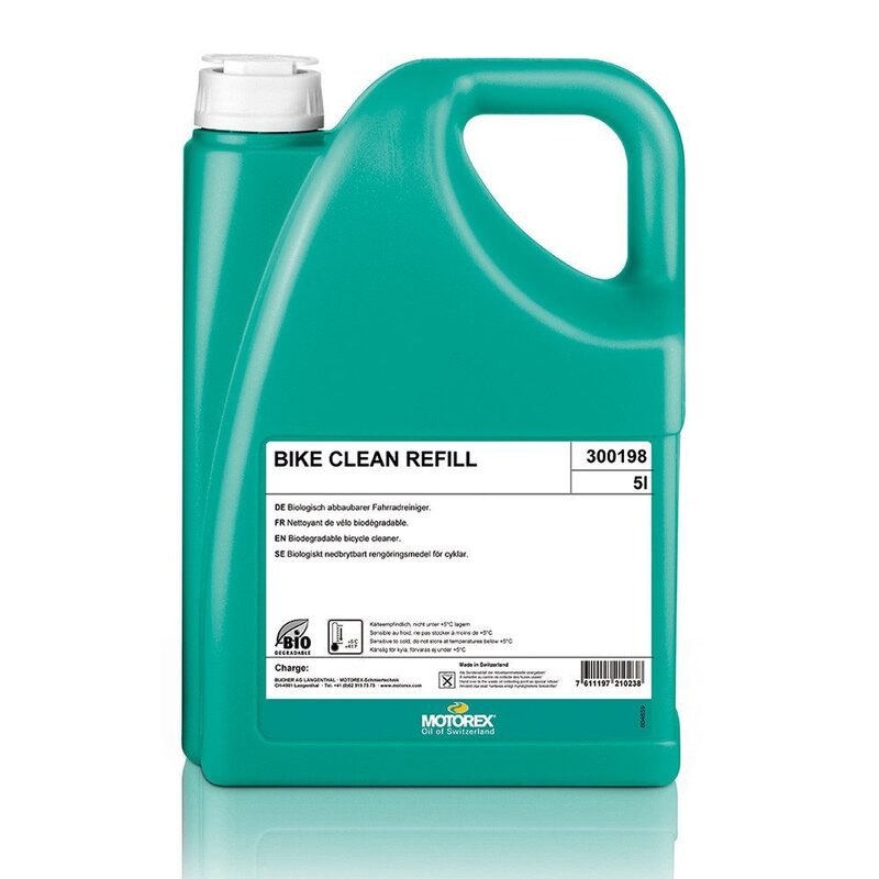 Bidon nettoyant vélo Motorex Bike Clean 5 litres