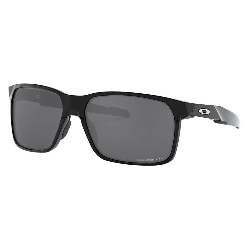 Lunettes vélo Oakley Portal X Polished Black Prizm Black Polarized