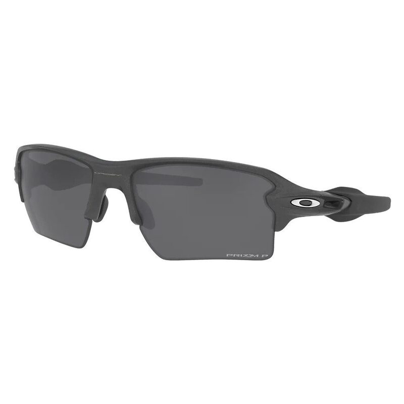 Lunettes vélo Oakley Flak 2.0 XL Steel Prizm Black Polarized