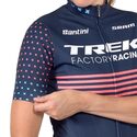 Maillot vélo manches courtes femme Santini Trek Factory Racing Replica
