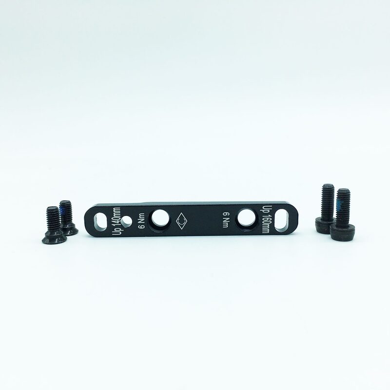 Adaptateur étrier de frein avant Campagnolo Ekar Falt Mount 140 ou 160mm