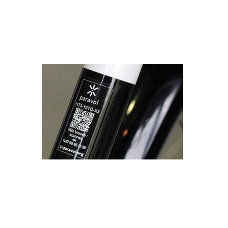 Sticker d'identification vélo Paravol