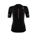 Maillot triathlon manches courtes femme Huub Aura Tri Top