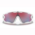 Lunettes vélo Oakley JawBreaker Polished White/Prizm Snow Sapphire