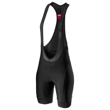 Cuissard vélo court femme à bretelles Castelli Prima