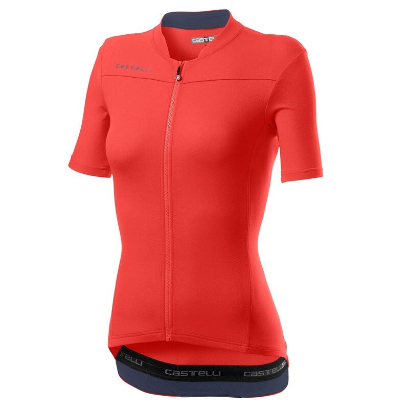 Photo Maillot vélo manches courtes femme Castelli Anima 3 corail L