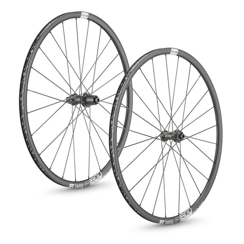 Roues vélo route DT Swiss P1800 Spline 23 Disc à pneus 2021