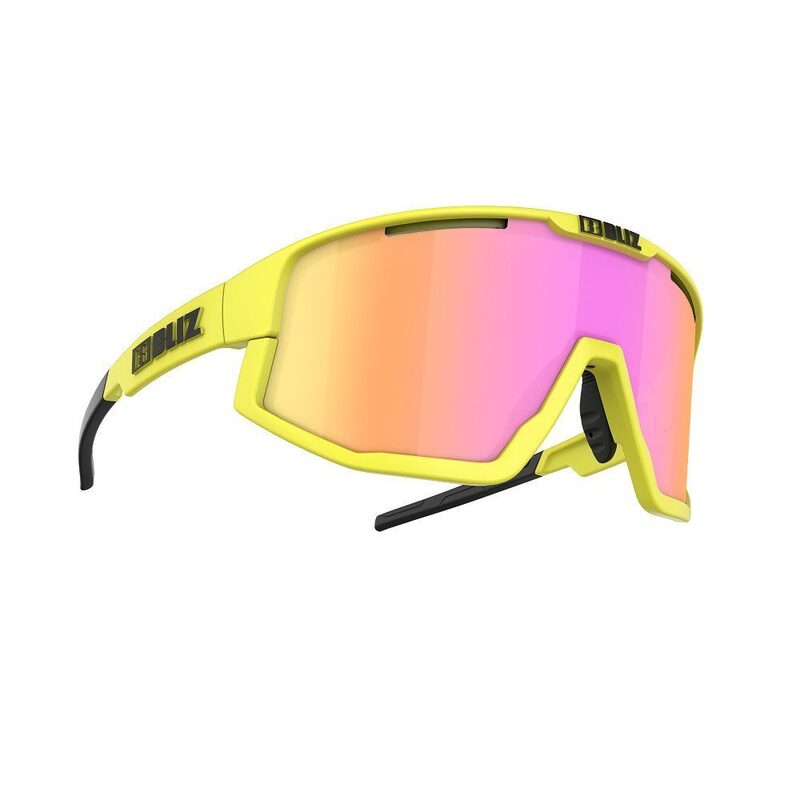 Bliz Fusion Matt Neon Yellow fietsbril