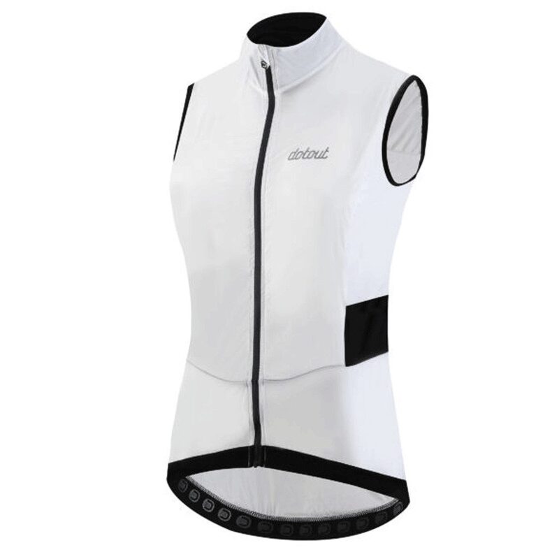 Gilet vélo coupe-vent femme Dotout Tempo W