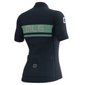 Dames fietsshirt met korte mouwen Alé Cycling Crystal Swarovski