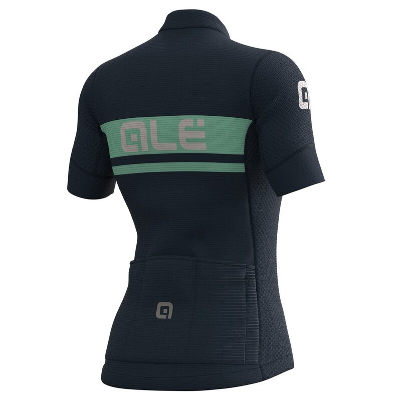 Dames fietsshirt met korte mouwen Alé Cycling Crystal Swarovski