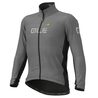 Winddichte fietsjas Alé Cycling Klimatik Black Reflective