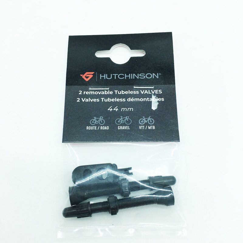 Lot de 2 valves Tubeless Hutchinson 44mm AD60242