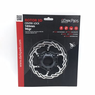 Disque de frein Route et VTT DarkPads Centerlock Rotor 3D