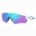 Lunettes vélo Oakley Radar EV XS Polished White/Prizm Sapphire Lunettes vélo Oakley Radar EV XS Polished White/Prizm Sapphire