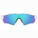 Lunettes vélo Oakley Radar EV XS Polished White/Prizm Sapphire Lunettes vélo Oakley Radar EV XS Polished White/Prizm Sapphire