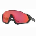 Lunettes vélo Oakley Flight Jacket Matte Black / Prizm Trail Torch
