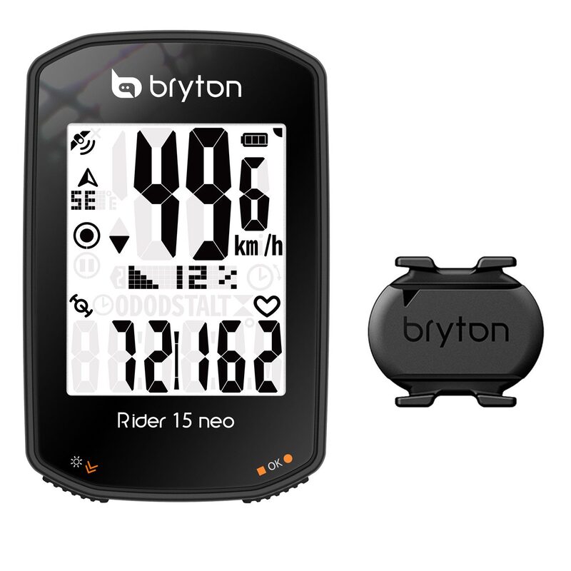 Bryton Rider S500 T GPS Compteur de vélo avec pack de capteurs