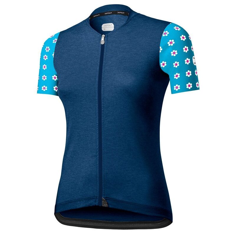 Maillot vélo manches courtes femme Dotout Daisy
