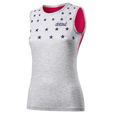 Dotout Stars W dames fietsshirt zonder mouwen