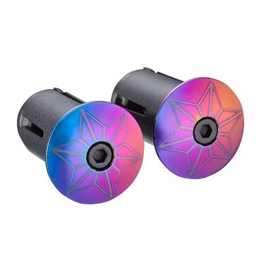 Bouchons de cintre Supacaz Star Plugz Oil Slick