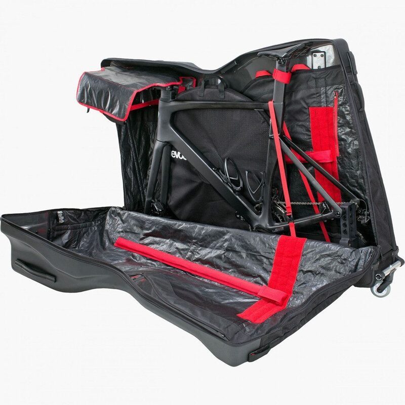 Valise housse vélo route Evoc Road Bike Bag Pro noir 300 litres