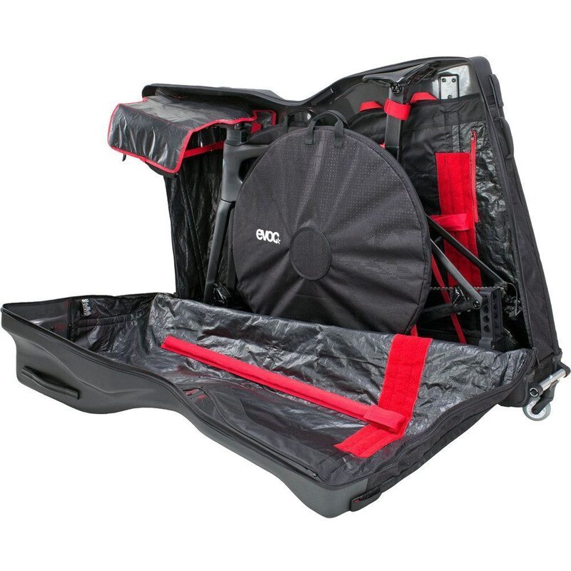 Valise housse vélo route Evoc Road Bike Bag Pro noir 300 litres