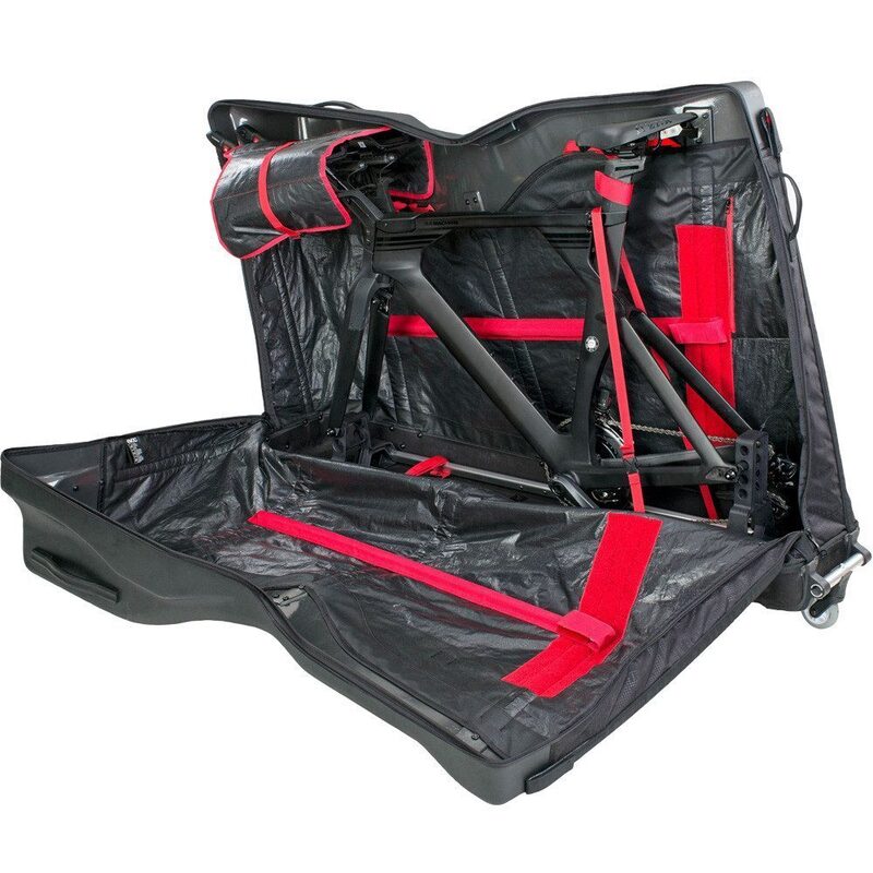 Valise housse vélo route Evoc Road Bike Bag Pro noir 300 litres