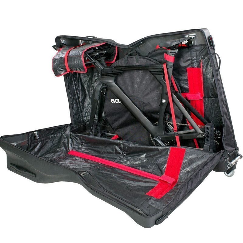Valise housse vélo route Evoc Road Bike Bag Pro noir 300 litres
