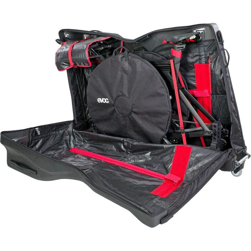 Valise housse vélo route Evoc Road Bike Bag Pro noir 300 litres