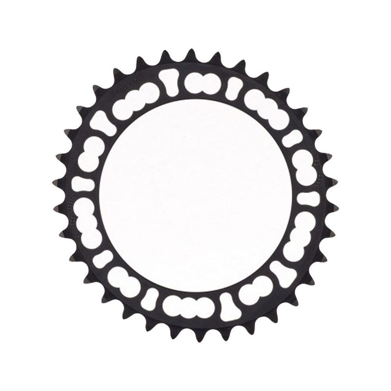 Plateau vélo route ovalisé interne Rotor Q Rings entraxe 110mm 5 branches