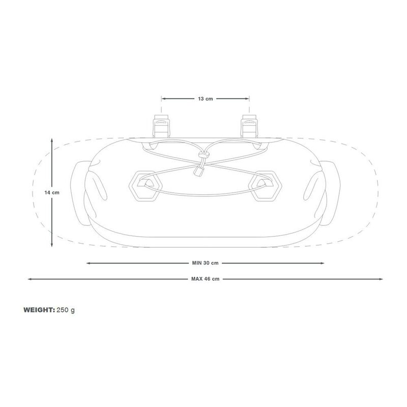 Sacoche de cintre bikepacking Apidura Expedition 9 litres