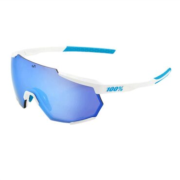 Lunettes vélo 100% Racetrap Movistar