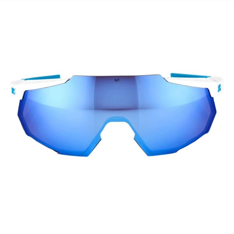 Lunettes vélo 100% Racetrap Movistar
