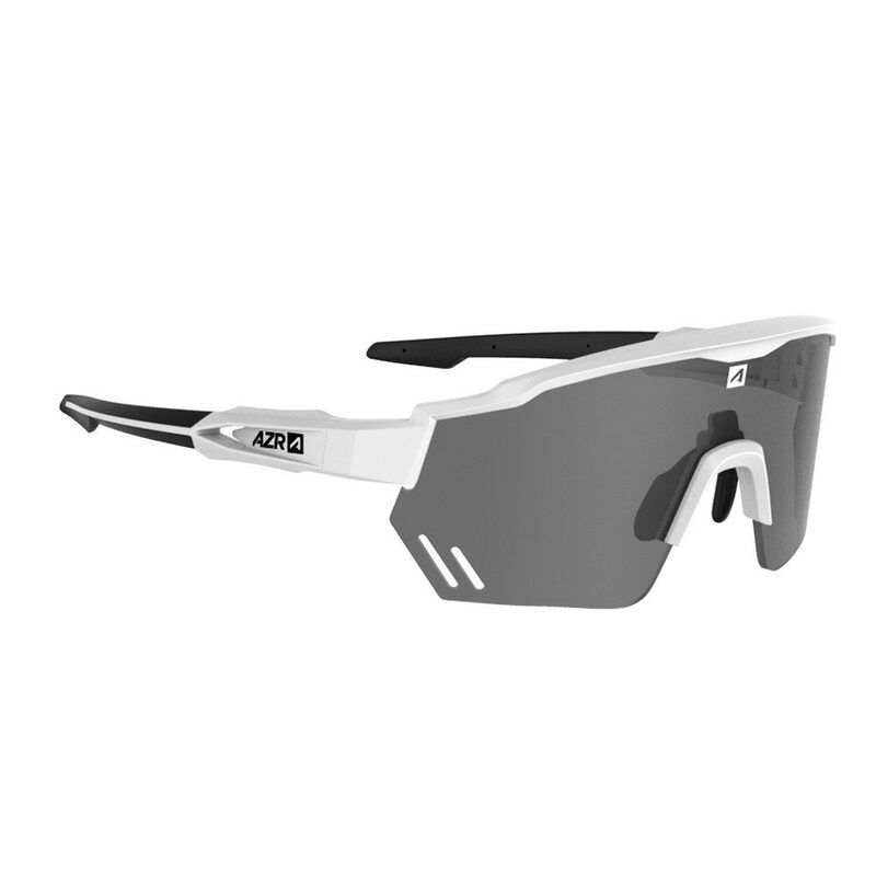 Lunettes vélo AZR Race RX coloris Blanc/Kromic