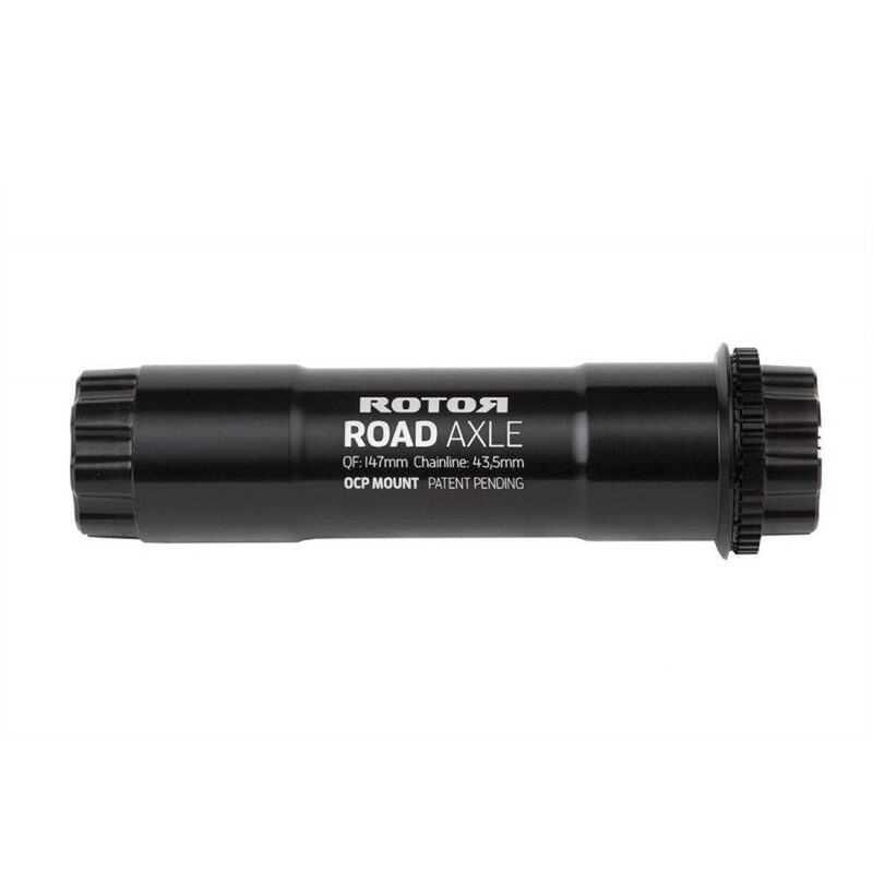 Axe de pédalier Rotor Aldhu 24mm