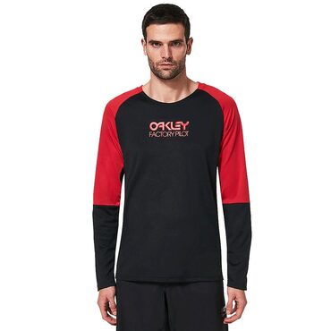 Maillot VTT manches longues Oakley Switchback Trail Tee
