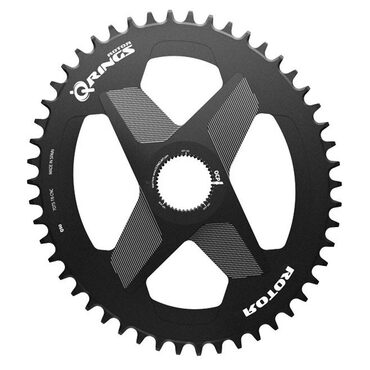 Mono plateau vélo ovalisé Rotor QRings Direct Mount