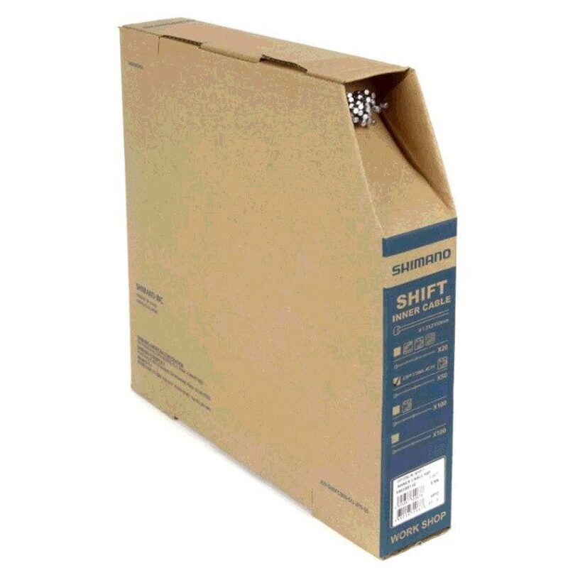 Boite de 50 cables dérailleur vélo Shimano PTFE Y60198110