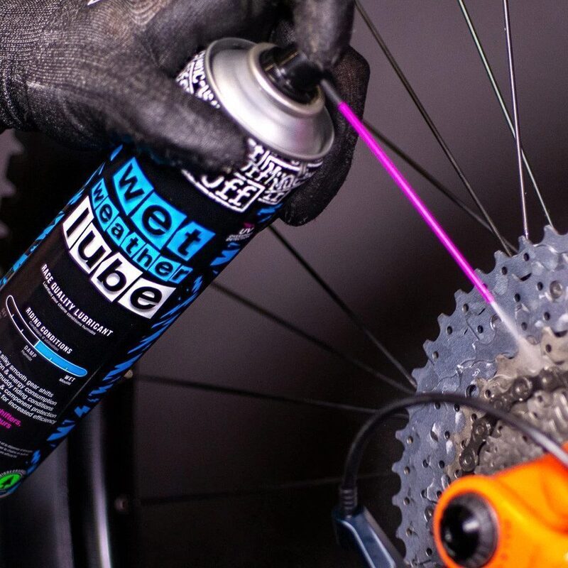 Muc-Off Wet Weather Lube aerosol 400 ml smeermiddel